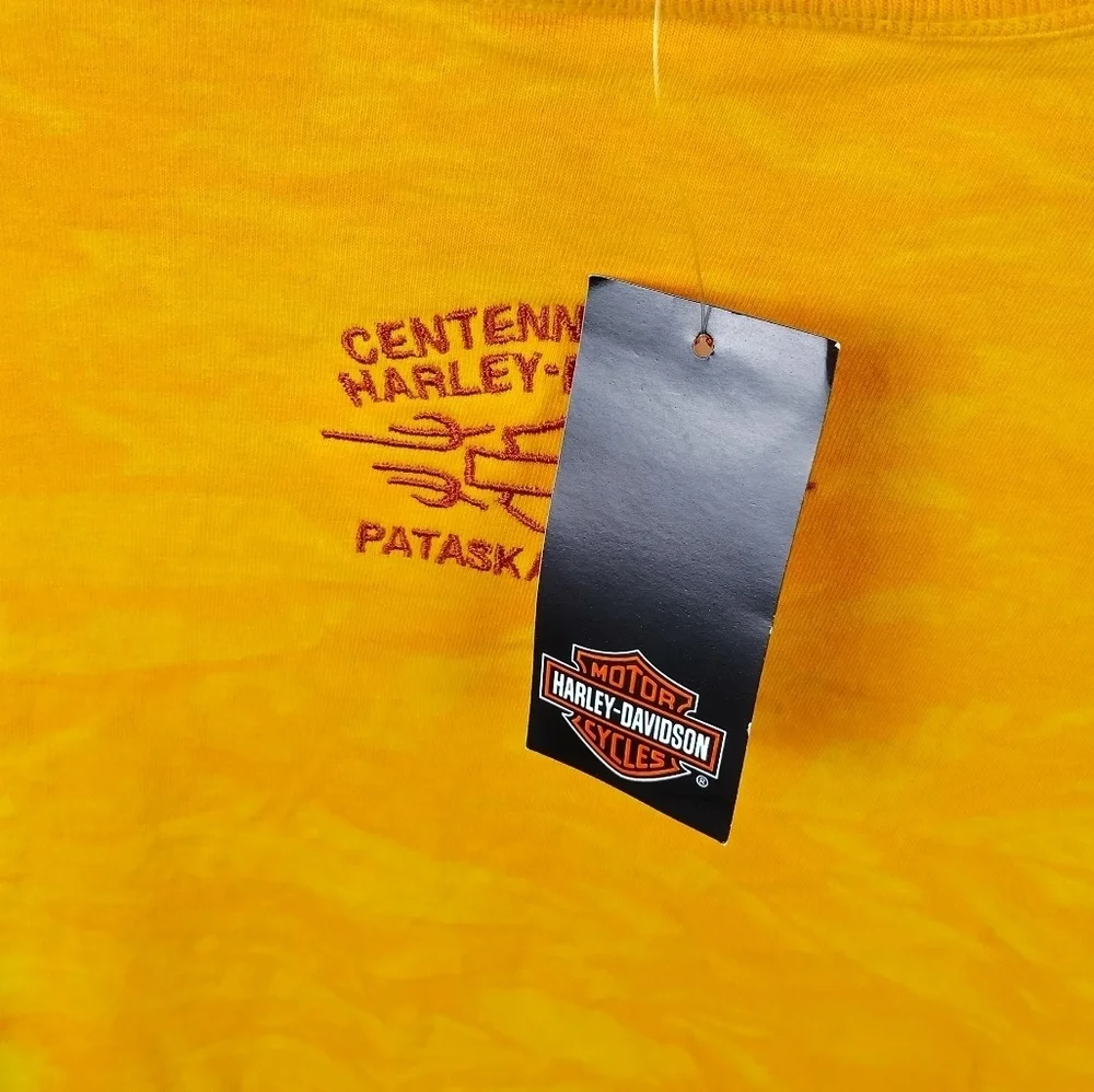 Harley Davidson Adults Size 2XL NWT Biker Shirt Sunburst  Ohio  Motorcycle